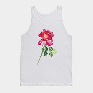 Colorful rose Tank Top